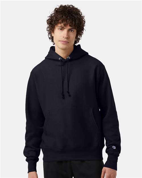 Champion Unisex Reverse Weave® Hooded Sweatshirt - S101 Navy