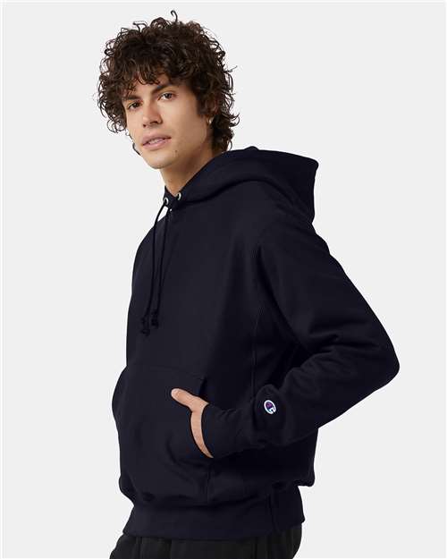 Champion Unisex Reverse Weave® Hooded Sweatshirt - S101 Navy