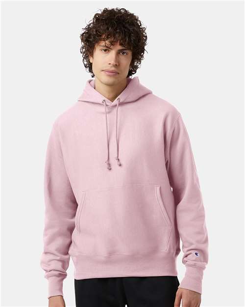 Champion Unisex Reverse Weave® Hooded Sweatshirt - S101 Pink Candy