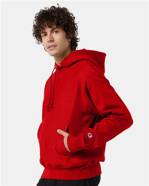 Champion Unisex Reverse Weave® Hooded Sweatshirt - S101 Scarlet