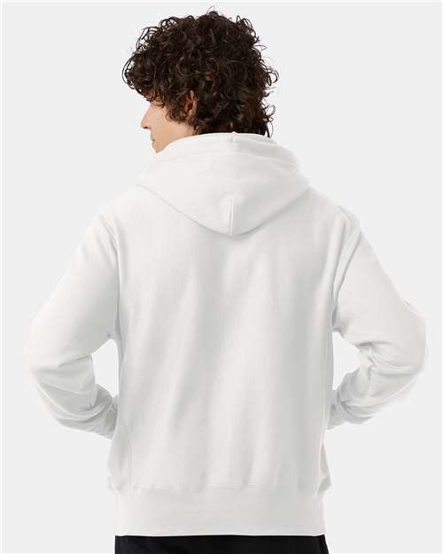 Champion Unisex Reverse Weave® Hooded Sweatshirt - S101 White