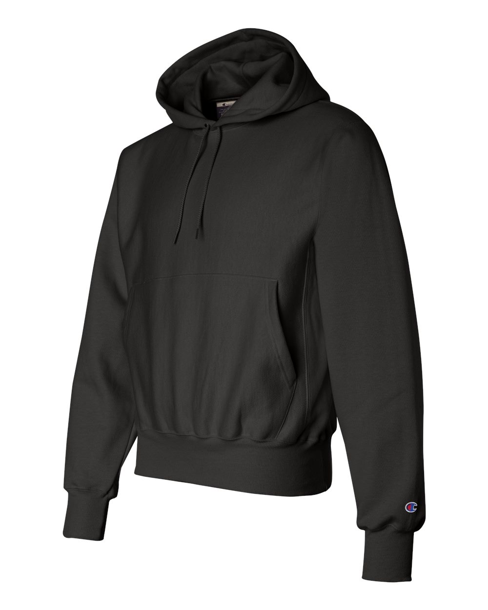 Champion Unisex Reverse Weave® Hooded Sweatshirt - S101 Black