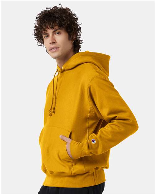 Champion Unisex Reverse Weave® Hooded Sweatshirt - S101 C Gold