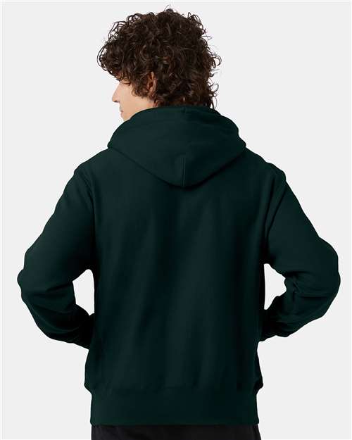 Champion Unisex Reverse Weave® Hooded Sweatshirt - S101 Dark Green