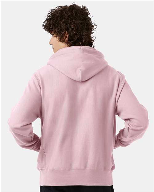 Champion Unisex Reverse Weave® Hooded Sweatshirt - S101 Pink Candy