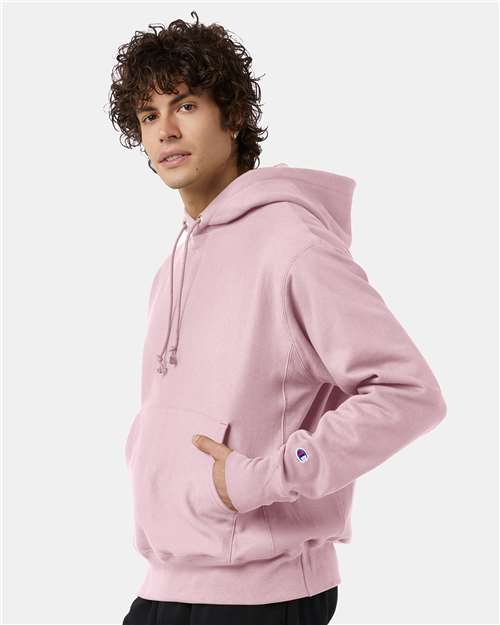 Champion Unisex Reverse Weave® Hooded Sweatshirt - S101 Pink Candy