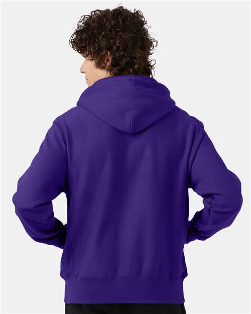 Champion Unisex Reverse Weave® Hooded Sweatshirt - S101 Purple
