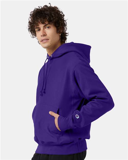 Champion Unisex Reverse Weave® Hooded Sweatshirt - S101 Purple