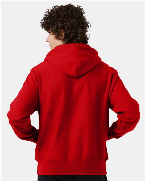 Champion Unisex Reverse Weave® Hooded Sweatshirt - S101 Scarlet
