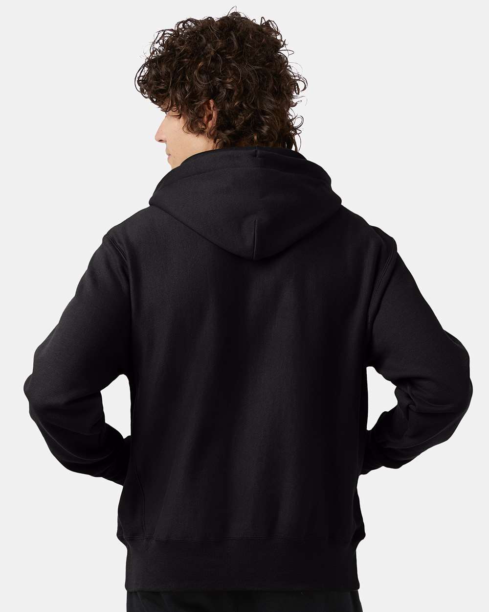Champion Unisex Reverse Weave® Hooded Sweatshirt - S101 Black