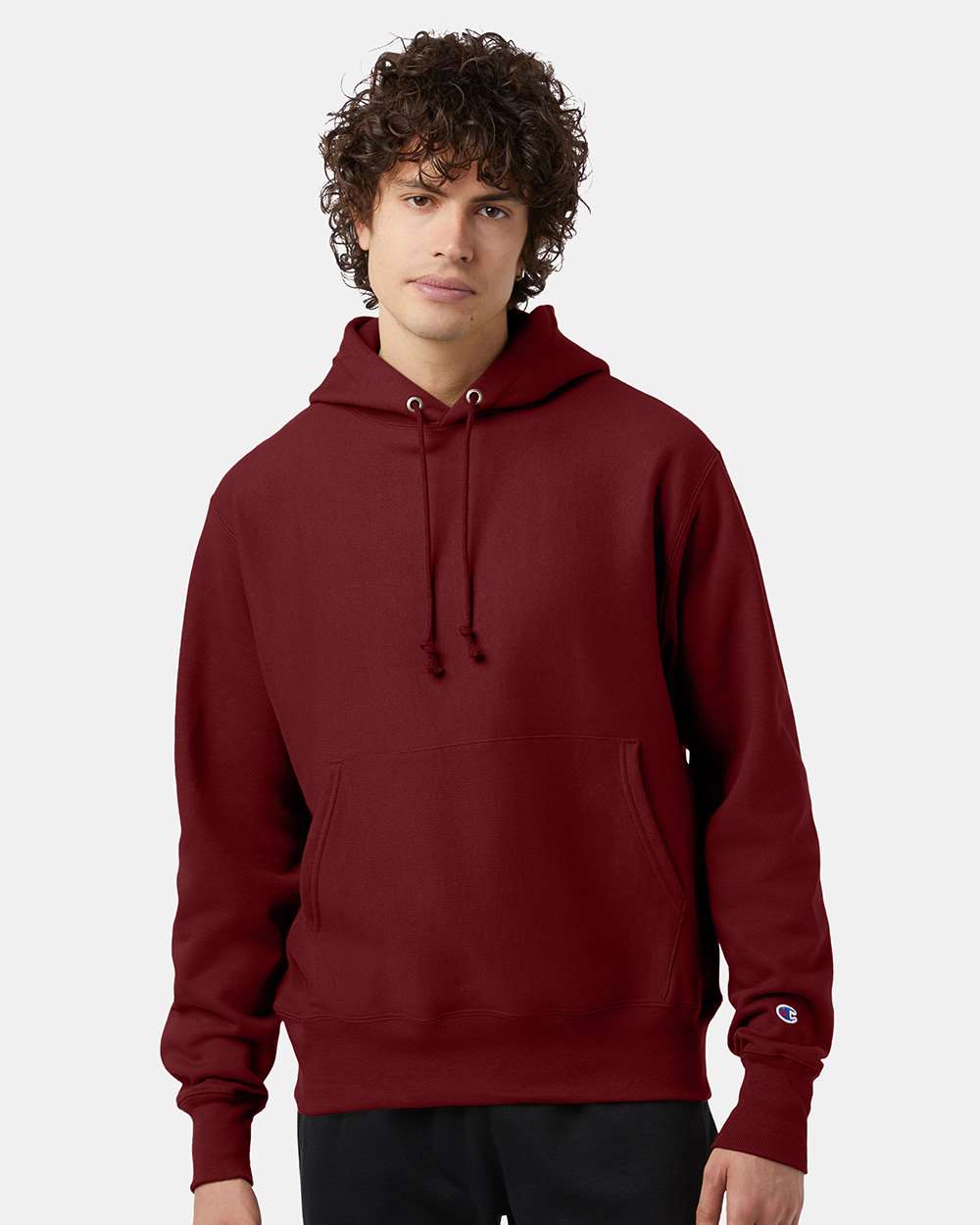 Champion Unisex Reverse Weave® Hooded Sweatshirt - S101 Cardinal