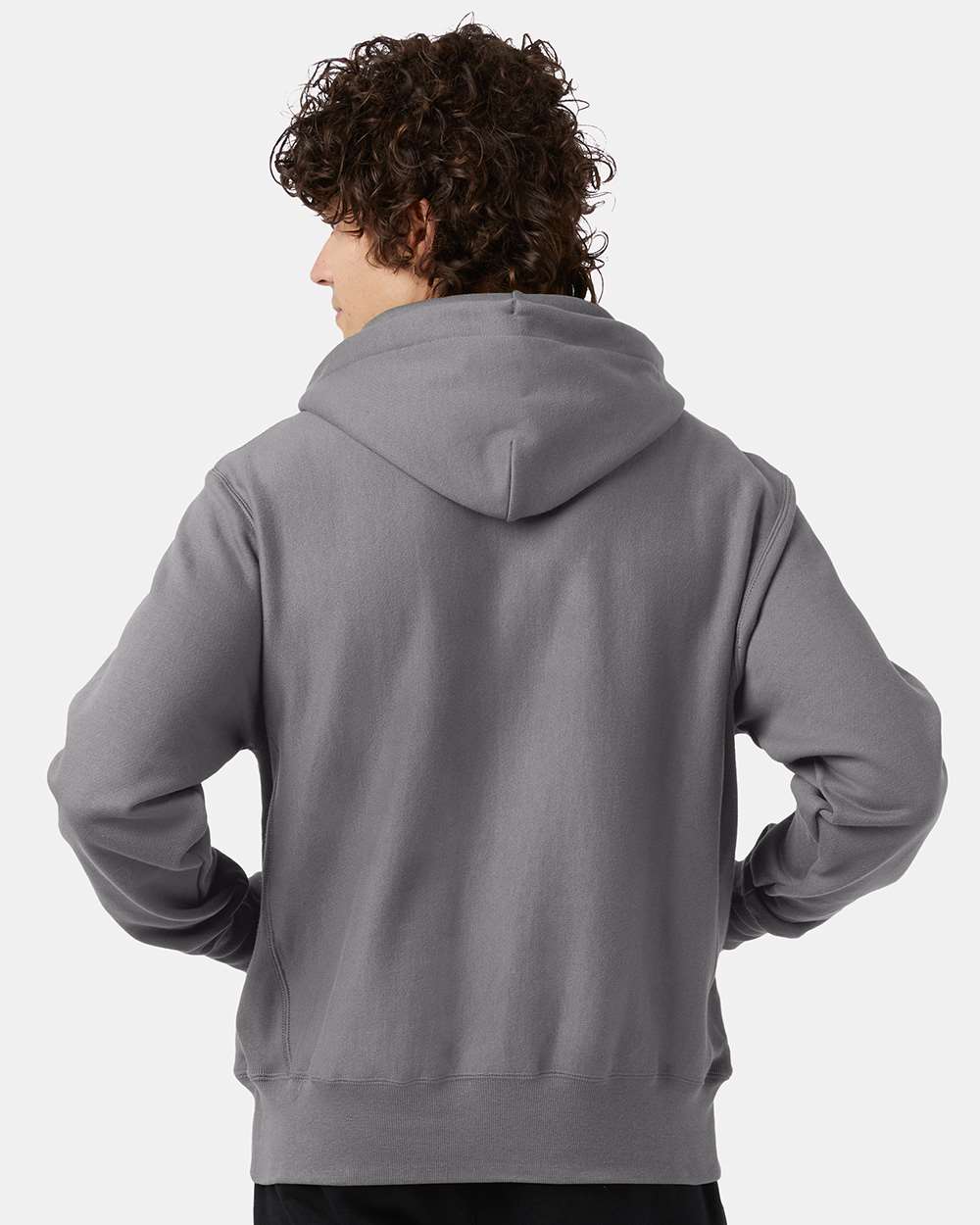 Champion Unisex Reverse Weave® Hooded Sweatshirt - S101 Stone Grey