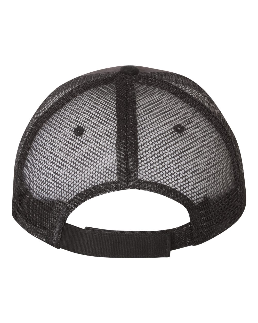 Valucap Sandwich Trucker Cap - S102 Charcoal- Black