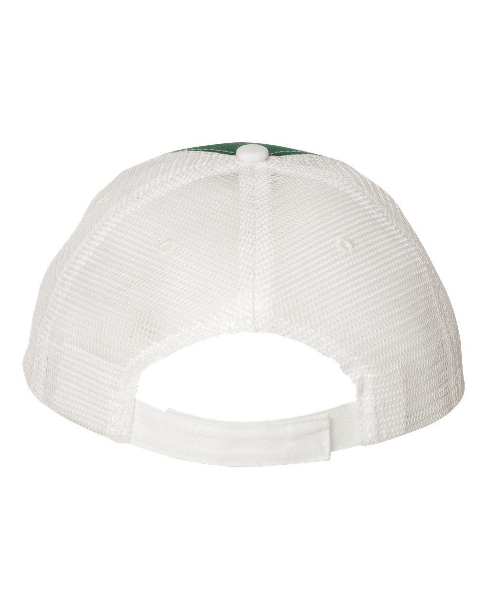 Valucap Sandwich Trucker Cap - S102 Dark Green- White