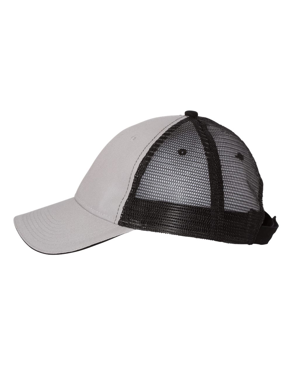 Valucap Sandwich Trucker Cap - S102 Grey- Black