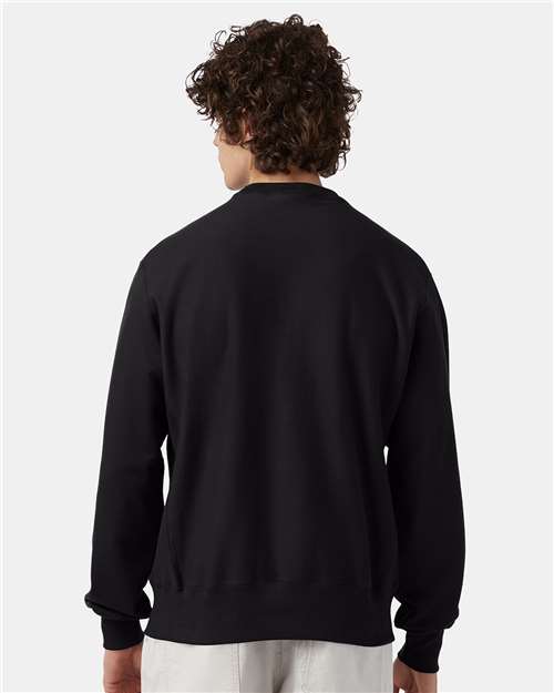 Champion Unisex Reverse Weave® Crewneck Sweatshirt - S149 Black