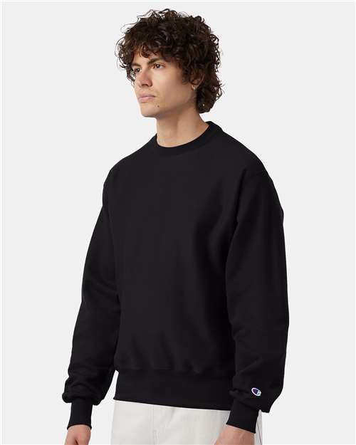 Champion Unisex Reverse Weave® Crewneck Sweatshirt - S149 Black