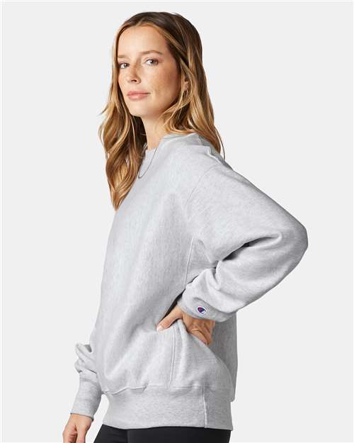 Champion Unisex Reverse Weave® Crewneck Sweatshirt - S149 Silver Grey