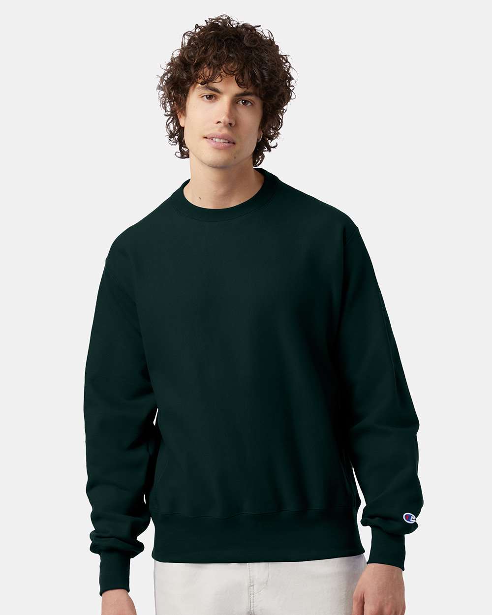 Champion Unisex Reverse Weave® Crewneck Sweatshirt - S149 Dark Green