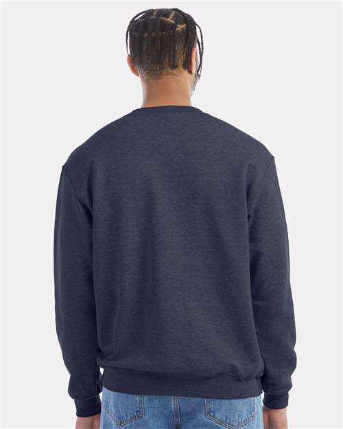 Champion Unisex Powerblend® Crewneck Sweatshirt - S600 Navy Heather
