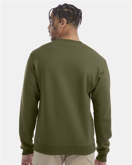 Champion Unisex Powerblend® Crewneck Sweatshirt - S600 Fresh Olive