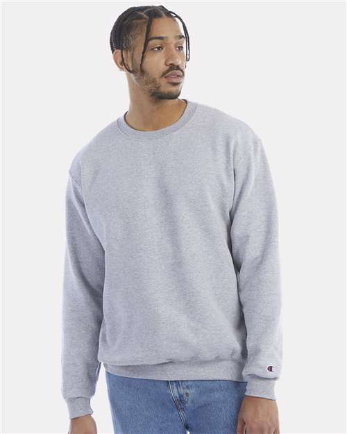 Champion Unisex Powerblend® Crewneck Sweatshirt - S600 Light Steel