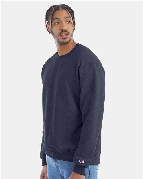 Champion Unisex Powerblend® Crewneck Sweatshirt - S600 Navy Heather