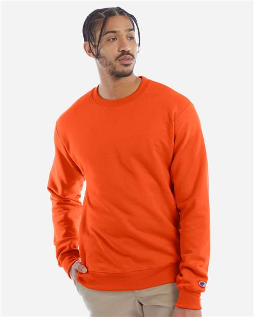 Champion Unisex Powerblend® Crewneck Sweatshirt - S600 Orange