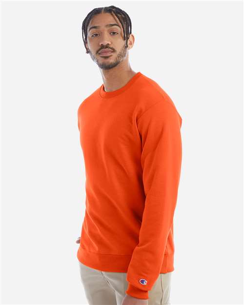 Champion Unisex Powerblend® Crewneck Sweatshirt - S600 Orange