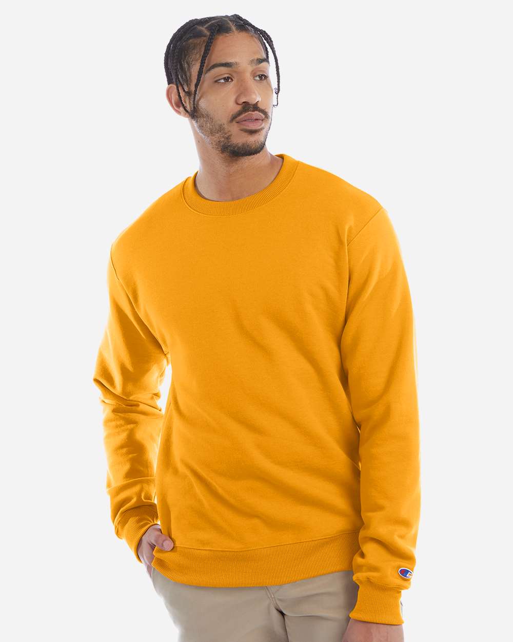 Champion Unisex Powerblend® Crewneck Sweatshirt - S600 Gold