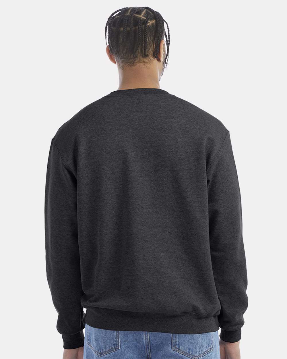 Champion Unisex Powerblend® Crewneck Sweatshirt - S600 Charcoal Heather