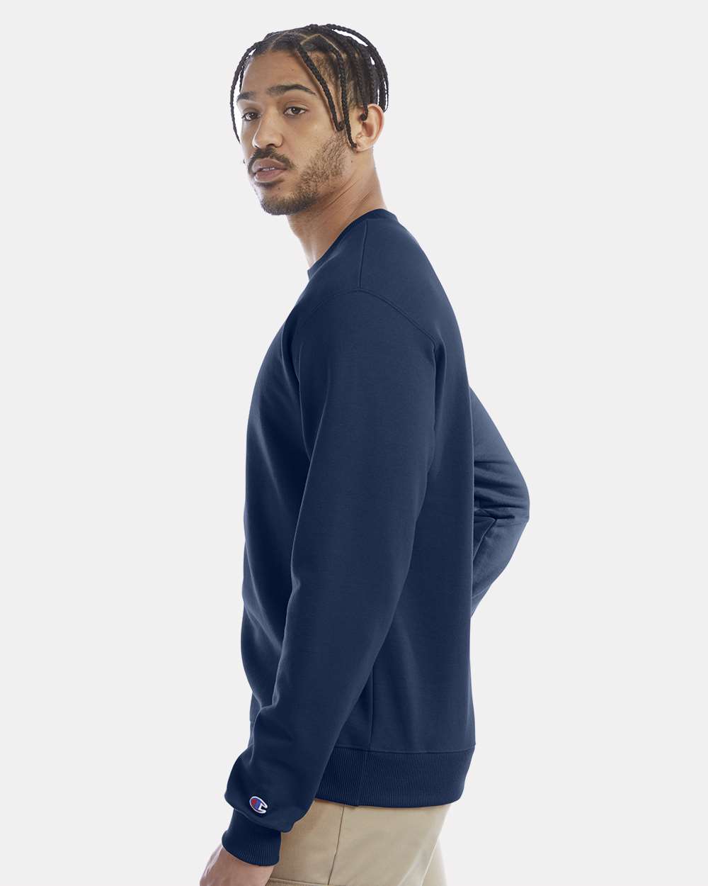 Champion Unisex Powerblend® Crewneck Sweatshirt - S600 Late Night Blue