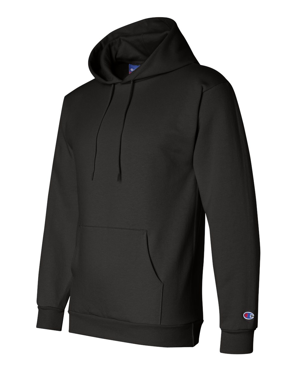 Champion Unisex Powerblend® Hooded Sweatshirt - S700 Black