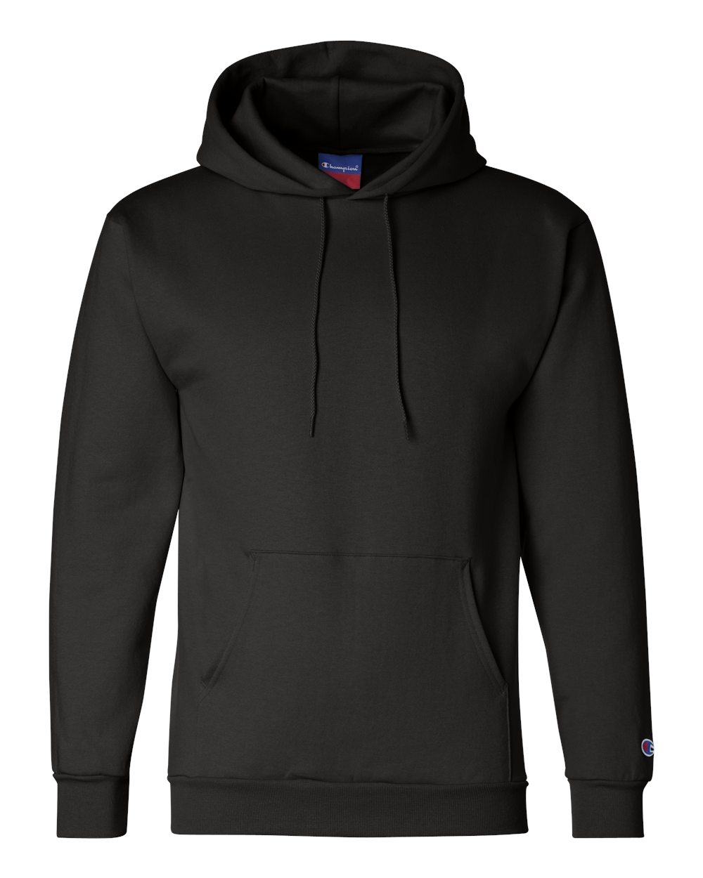 Champion Unisex Powerblend® Hooded Sweatshirt - S700 Black