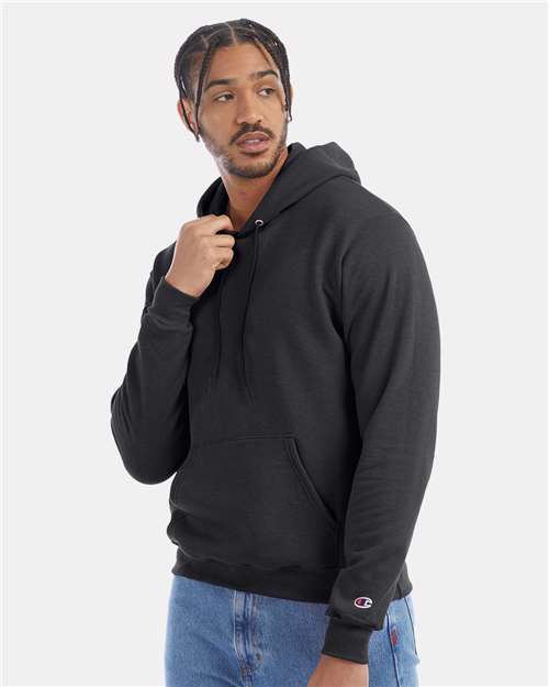 Champion Unisex Powerblend® Hooded Sweatshirt - S700 Charcoal Heather