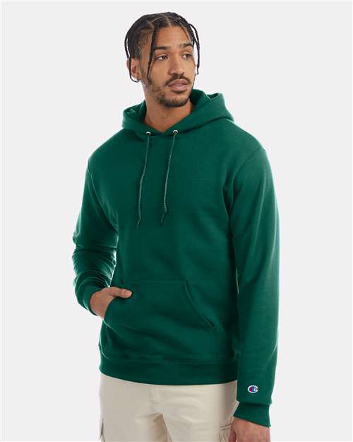 Champion Unisex Powerblend® Hooded Sweatshirt - S700 Emerald Green