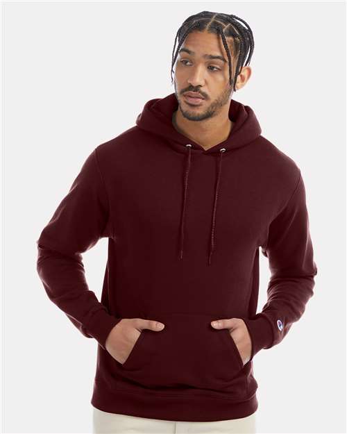 Champion Unisex Powerblend® Hooded Sweatshirt - S700 Maroon