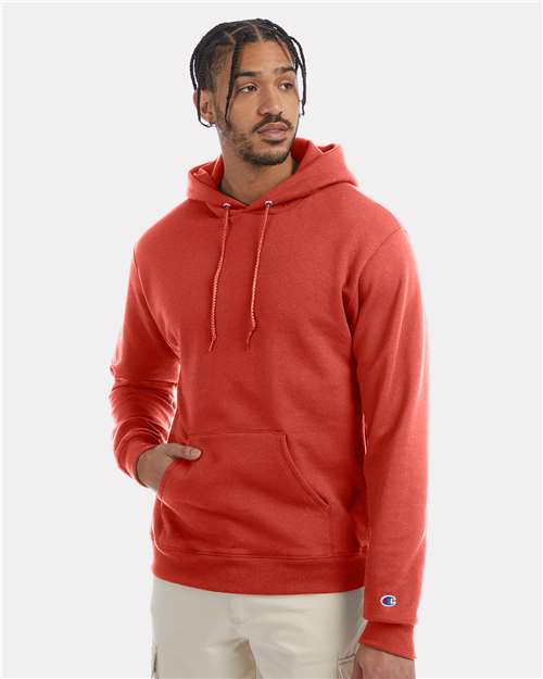 Champion Unisex Powerblend® Hooded Sweatshirt - S700 Red River Clay
