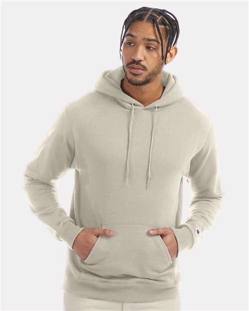 Champion Unisex Powerblend® Hooded Sweatshirt - S700 Sand