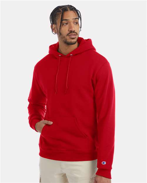 Champion Unisex Powerblend® Hooded Sweatshirt - S700 Scarlet