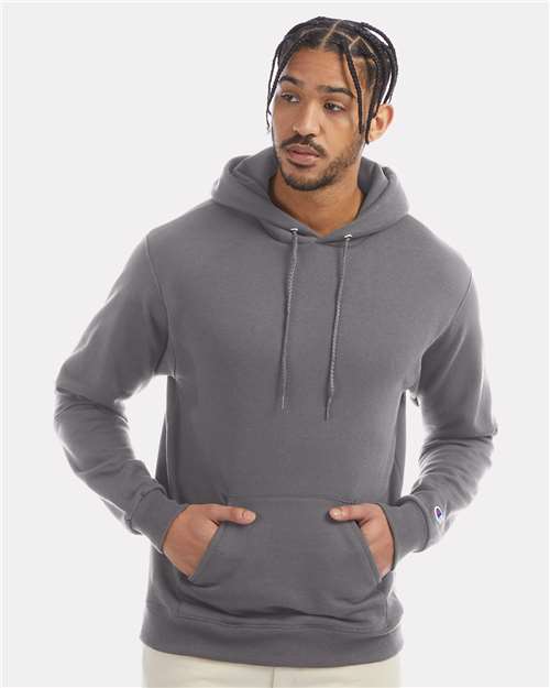 Champion Unisex Powerblend® Hooded Sweatshirt - S700 Stone Grey