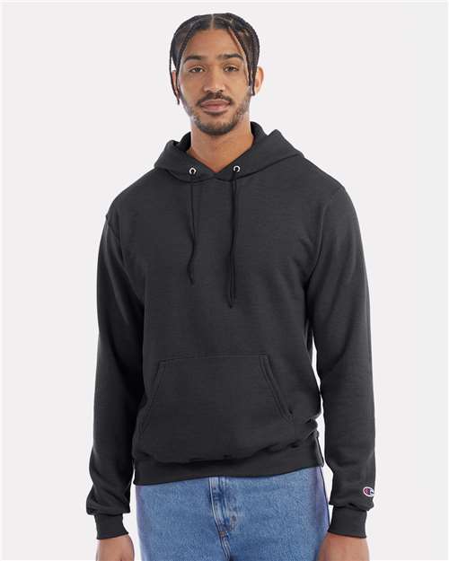 Champion Unisex Powerblend® Hooded Sweatshirt - S700 Charcoal Heather