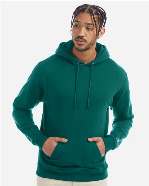 Champion Unisex Powerblend® Hooded Sweatshirt - S700 Emerald Green