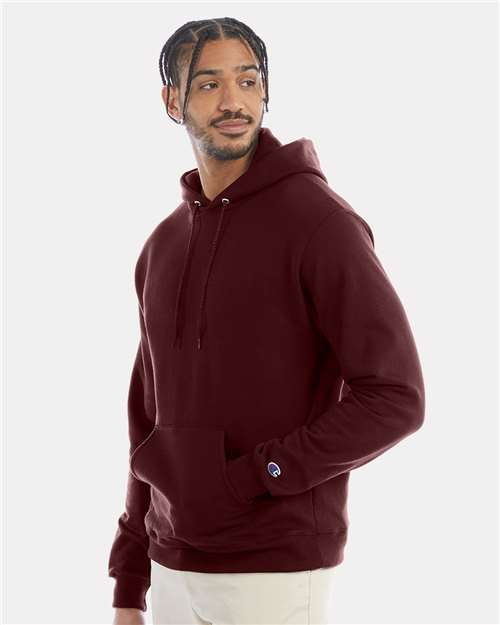 Champion Unisex Powerblend® Hooded Sweatshirt - S700 Maroon