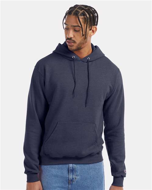 Champion Unisex Powerblend® Hooded Sweatshirt - S700 Navy Heather