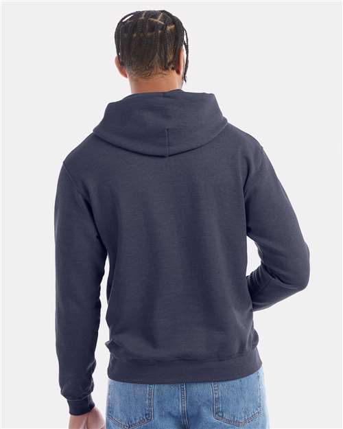 Champion Unisex Powerblend® Hooded Sweatshirt - S700 Navy Heather