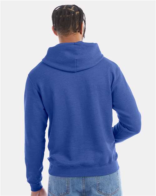 Champion Unisex Powerblend® Hooded Sweatshirt - S700 Royal Blue Heather