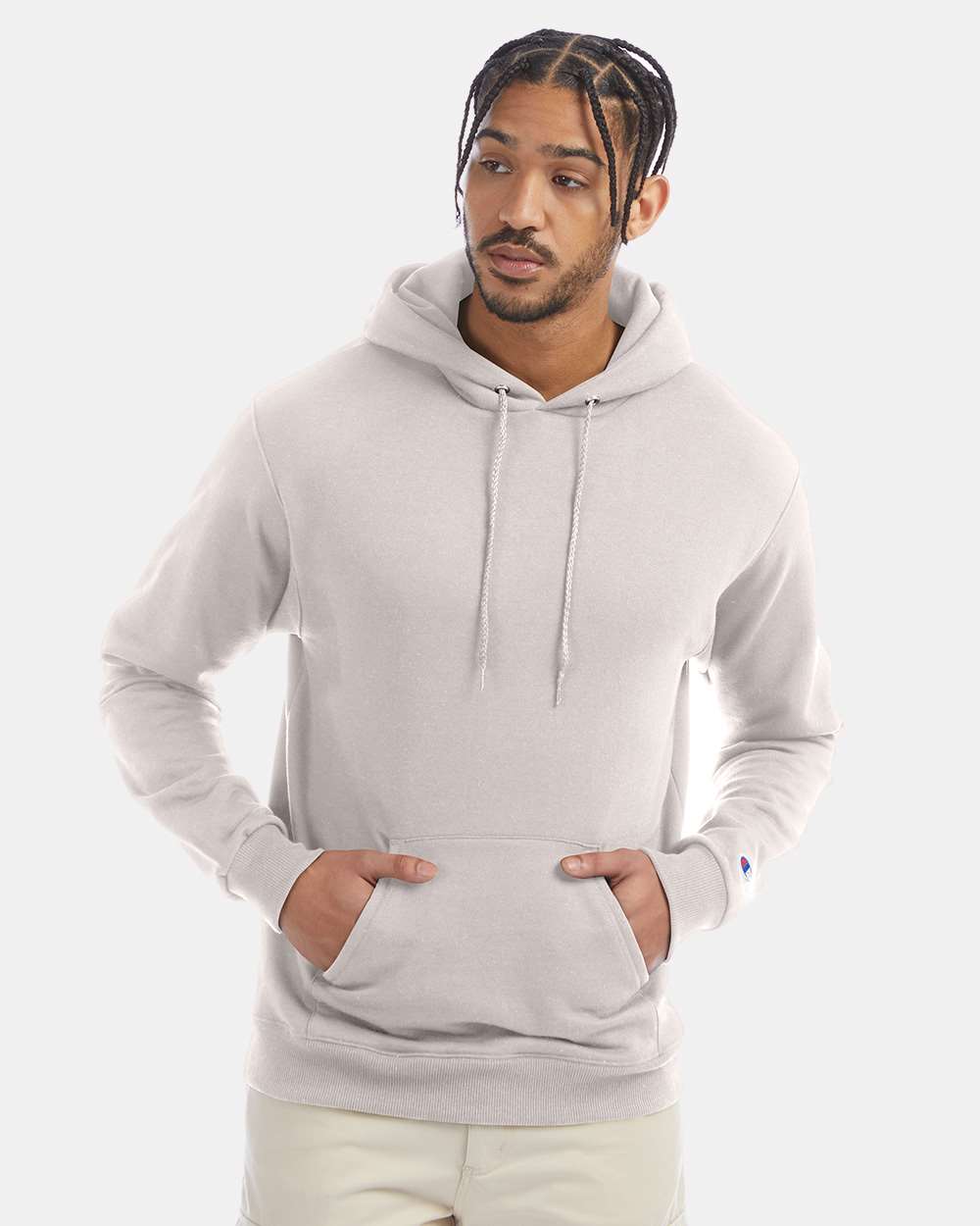 Champion Unisex Powerblend® Hooded Sweatshirt - S700 Body Blush
