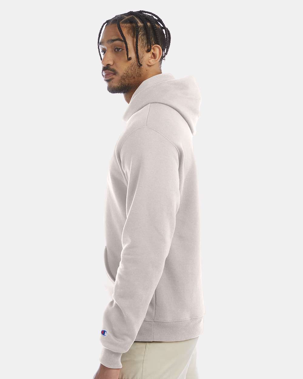 Champion Unisex Powerblend® Hooded Sweatshirt - S700 Body Blush