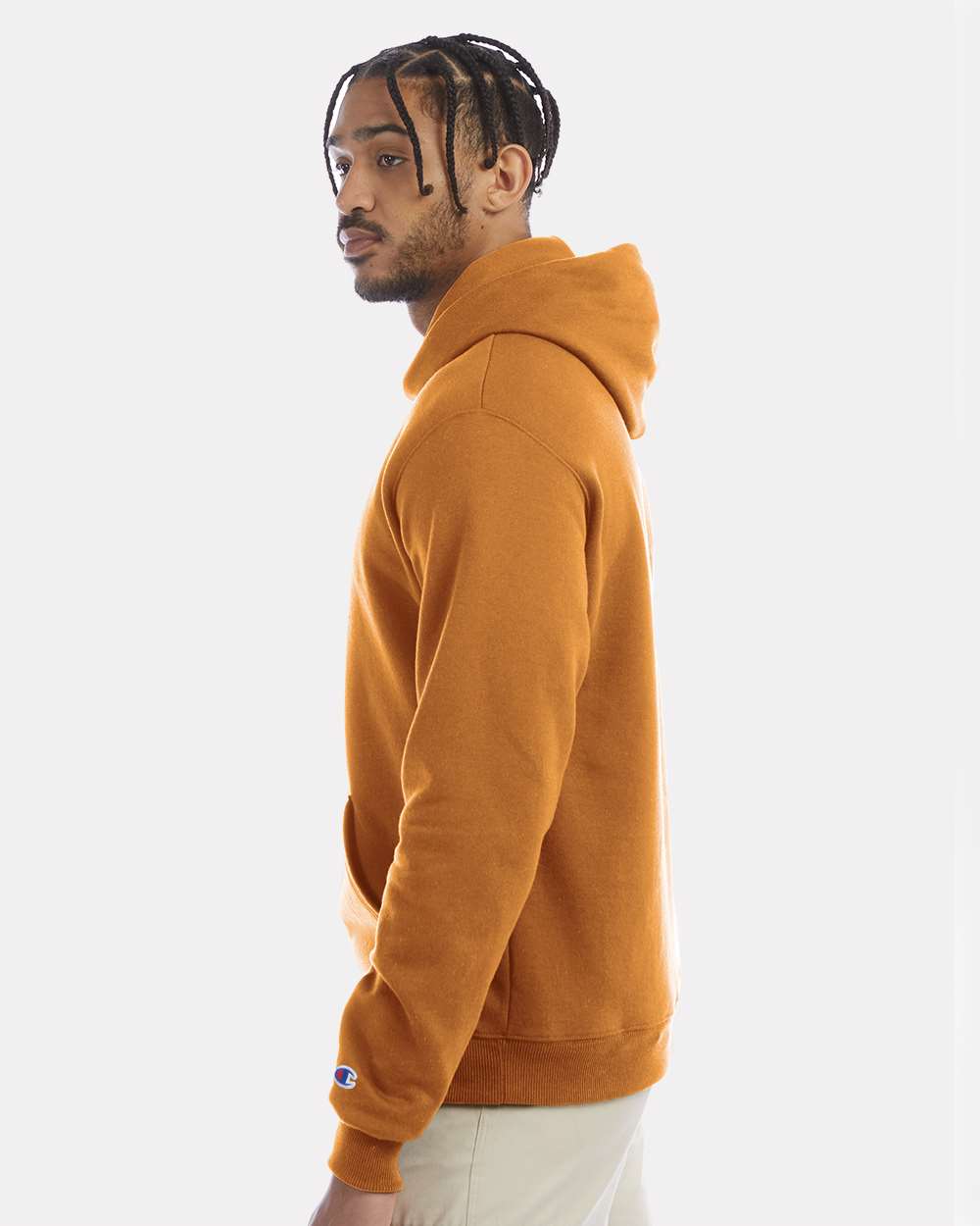 Champion Unisex Powerblend® Hooded Sweatshirt - S700 Gold Glint